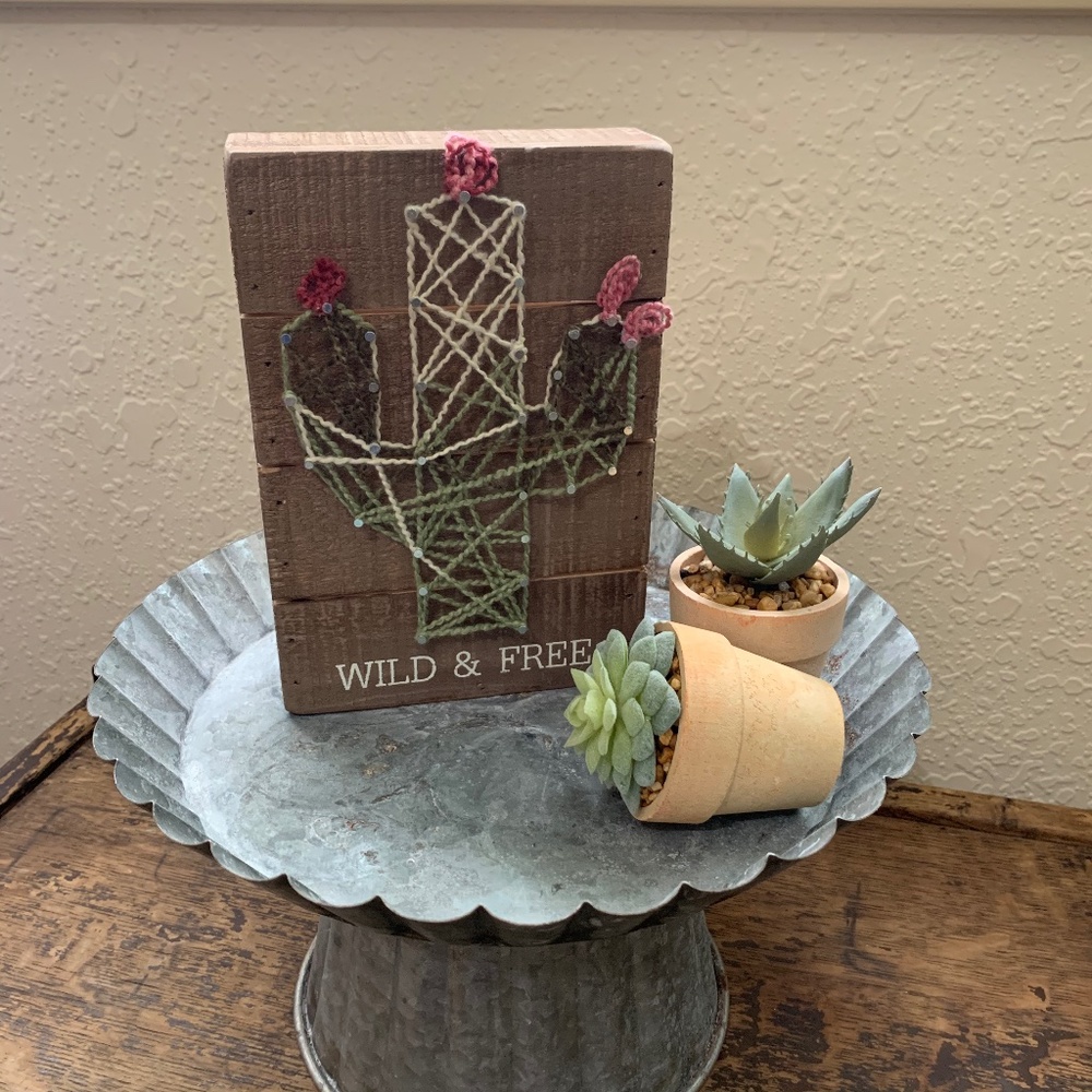 Cactus String Art - Picture 2 of 5